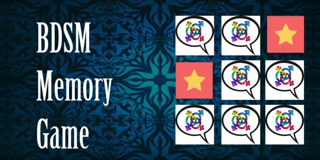 bdsm memory game