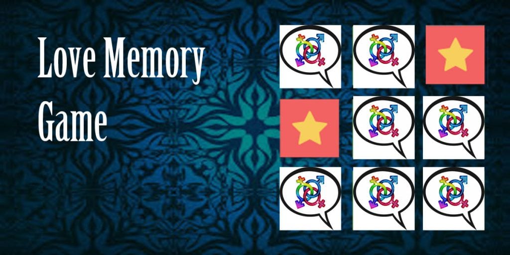 love memory game