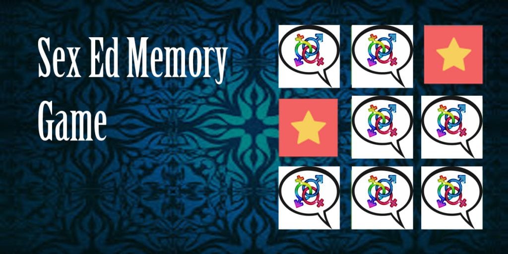 sex ed memory game