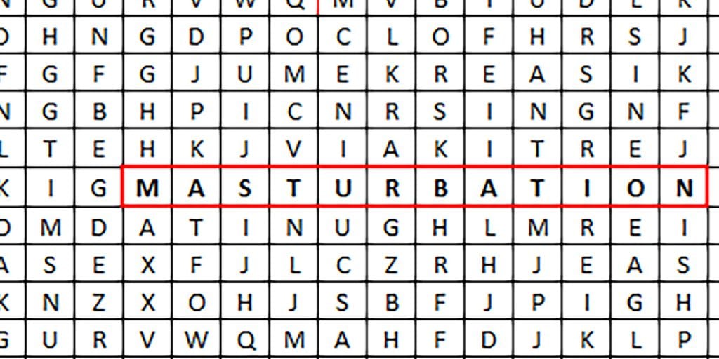 masturbation wordsearch