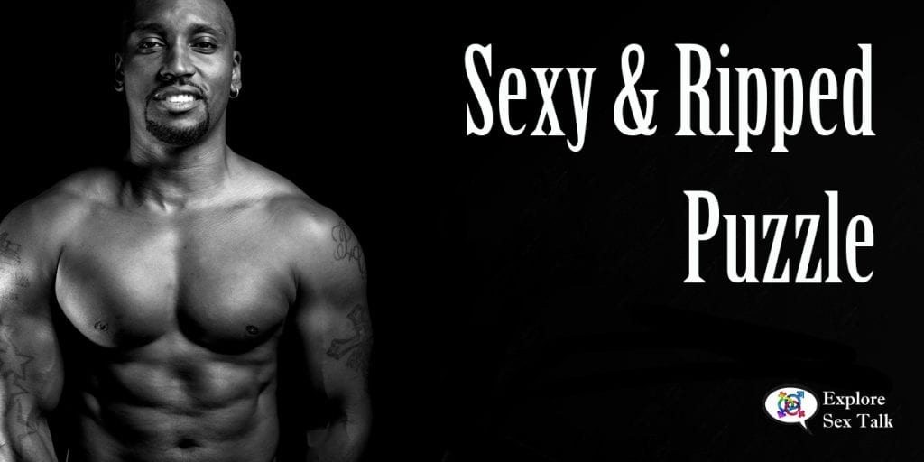 shirtless sexy black man