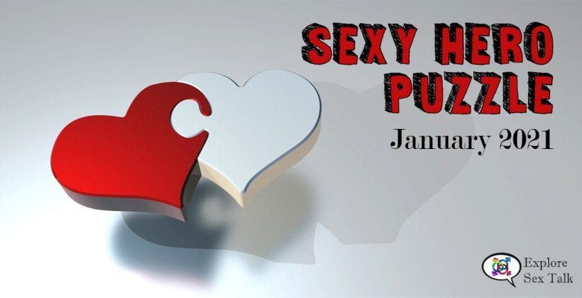 Sexy Hero sexy puzzle for January 2021